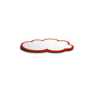 50 WorkshopClouds - small, white/red